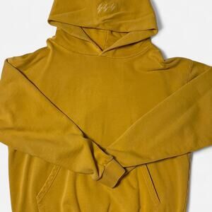 Yellow Seek Discomfort hoodie